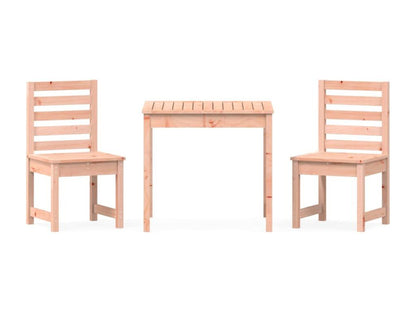 Ensemble de bistrot de jardin 3 pcs bois massif Meublori