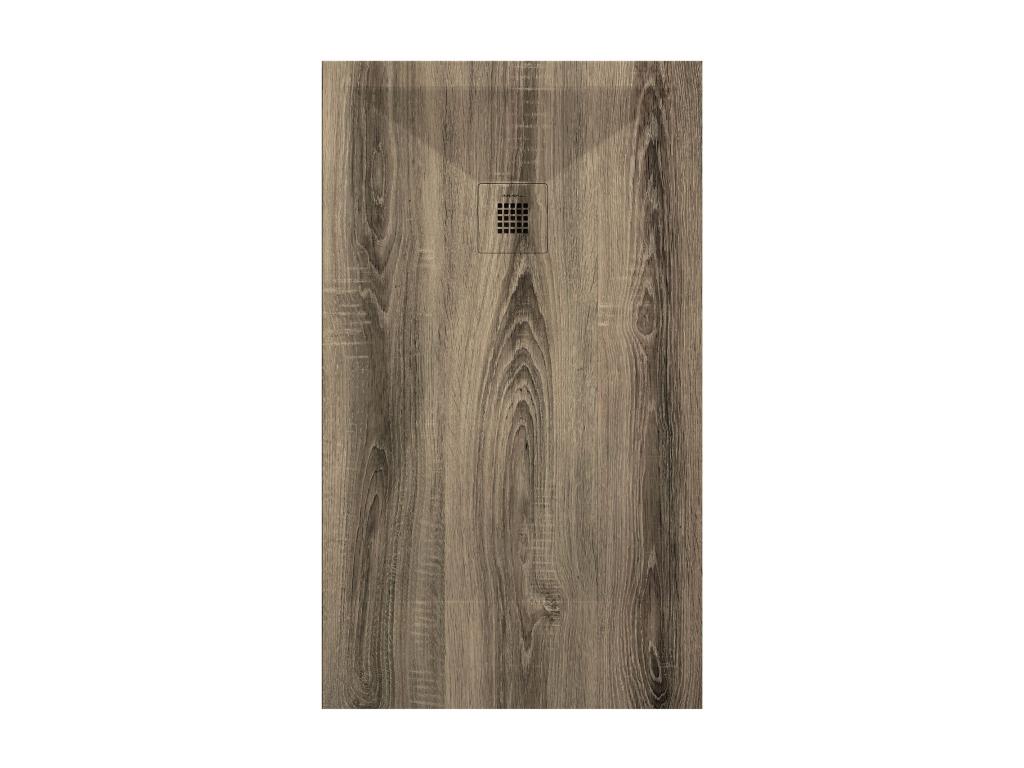 Receveur de douche Cendre finition Lisse Laviecasa 3D grille de couleur - 100x90 cm GWCR19974