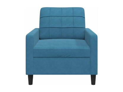 Fauteuil Bleu 60 cm Velours HIYN00970
