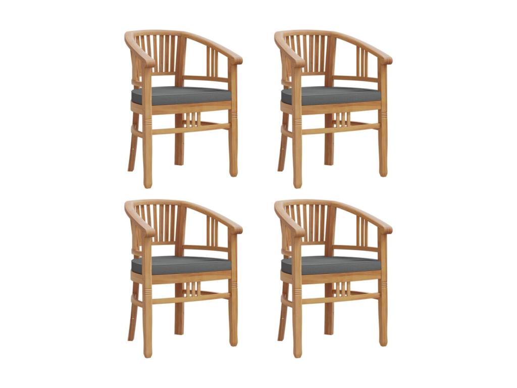 Ensemble à manger de jardin 5 pcs Bois de teck massif BVWG11653
