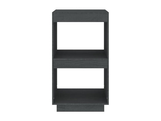 Bibliothèque Gris 40x35x71 cm Bois de pin massif
