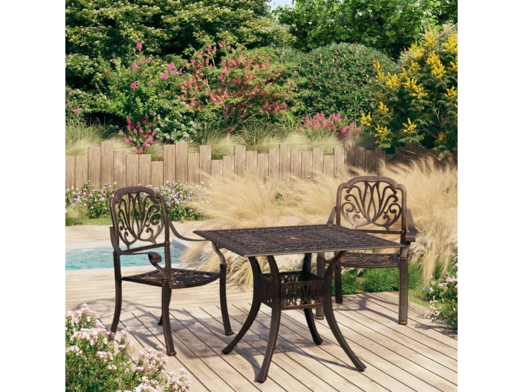 Ensemble de Laviecasa 3 pièces Aluminium coulé Bronze GTVZ01866