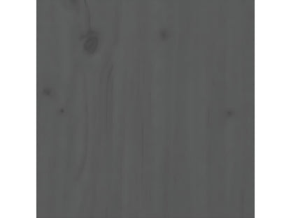 Tête de lit Gris 95x4x100 cm Bois massif de pin BMHW86855