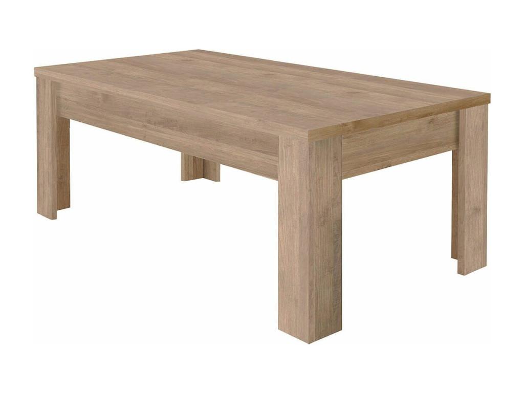 Laviecasa - Ensemble Salon Table basse Meuble TV Etagère Aspect Bois Finition Laviecasa FJLV11926