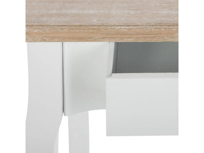 Console 2 Tiroirs Meublori 86cm Naturel