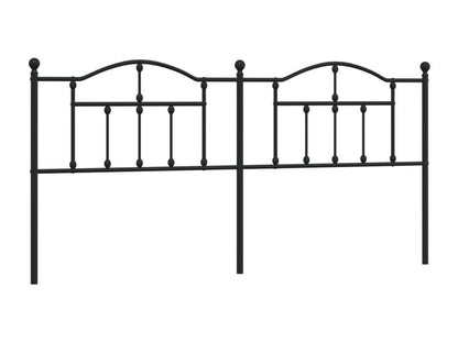 Tête de lit métal noir 200 cm