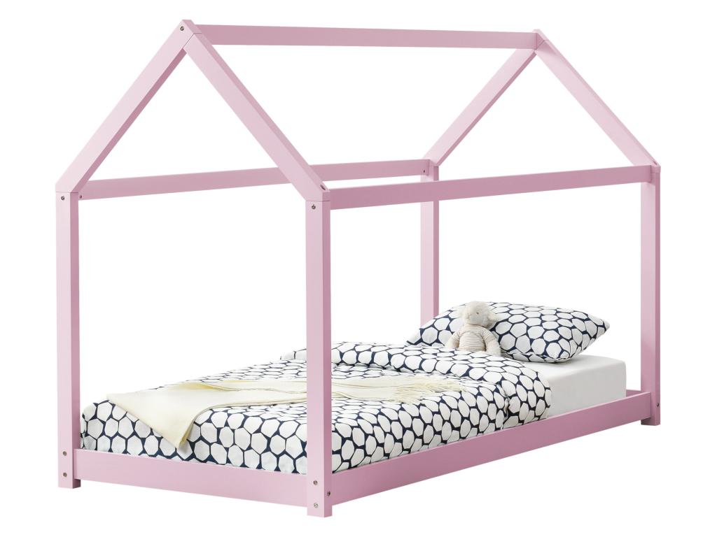 Lit Enfant Design Maison Laviecasa 200x90 cm Rose Laviecasa WPTV75800