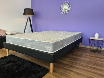 Matelas alèse 80x190x19cm-une Face Soutien Ferme Et Une Face Soutien Très Ferme