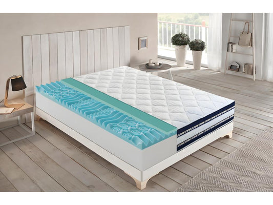Matelas en mémoire de forme et Meublori rafraîchissant de 27 cm de hauteur modèle Fantasma 80x200 cm