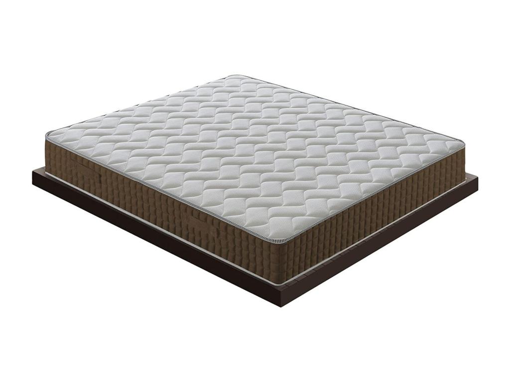 Meublori - Matelas à mémoire de forme hauteur 17 cm 11 zones de confort anatomique 135x200