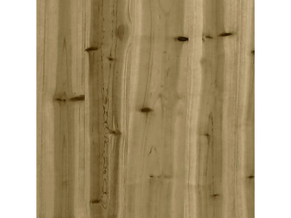 Lit surélevé de jardin design de clôture bois de pin imprégné