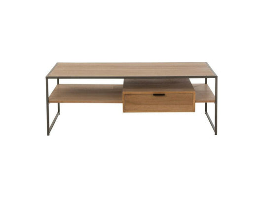 Meuble TV 1 Tiroir Laviecasa 120cm Naturel ZMER58299