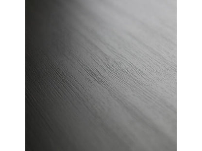 Meuble TV Banc Télé 200x57x35cm Pour les TV jusqu'à 80 Cheminée électrique Design industriel Noir