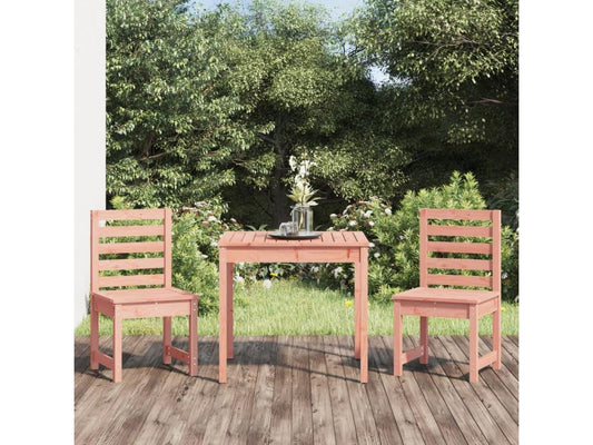 Ensemble de bistrot de jardin 3 pcs bois massif Meublori