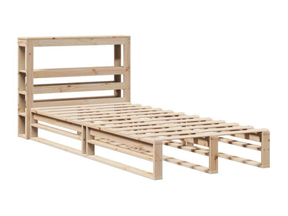 Cadre de lit sans matelas 90x200 cm bois de pin massif