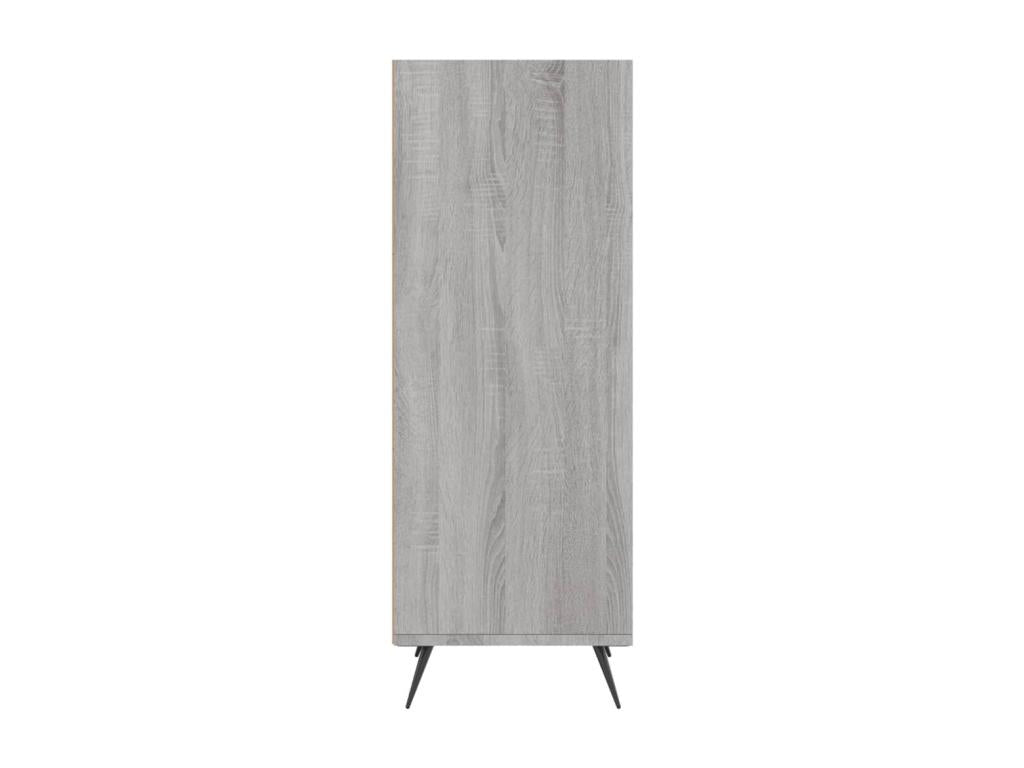 Armoire à étagères Laviecasa gris 34.5x32.5x90cm bois d'ingénierie HBPG84008