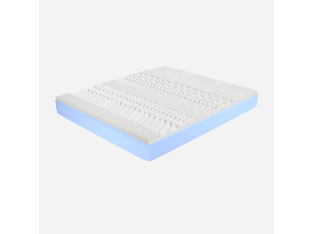 Matelas Meublori Foam 120x190 hauteur 19 cm - Orthopédique - Première