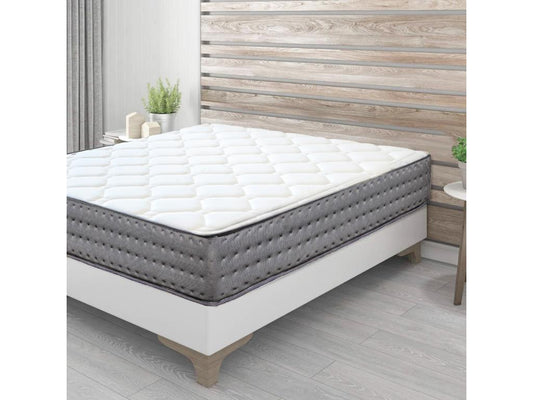 Matelas Meublori Size réversible en mousse 3D avec face été/ hiver indépendance du couchage mémoire de forme - 160x200x20 cm