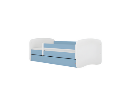 Lit Meublori bleu terre Meubloriée avec tiroir sans matelas 160/80