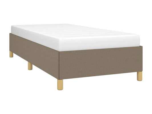 Cadre de lit sans matelas Meublori 80x200 cm tissu