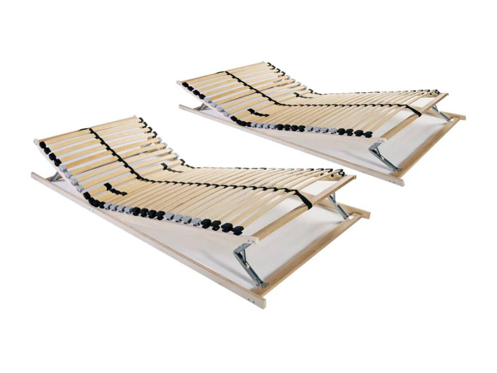 Sommiers à Meublori 2 pièces avec 28 Meublori 7 zones 90x200 cm