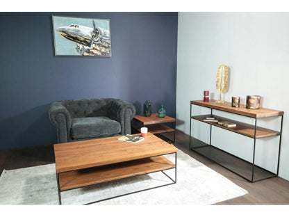 Fauteuil Laviecasa en tissu anthracite chiné Laviecasa YRIC24130