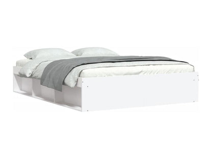 Cadre de lit blanc 150x200 cm très grand